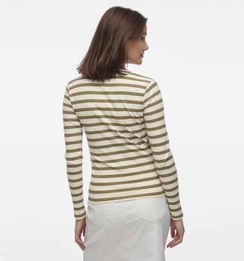 Vila T-shirts Roze/Groen