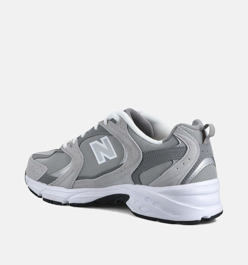 530 Baskets basses en Gris pour hommes (367323) - pour semelles orthopédiques