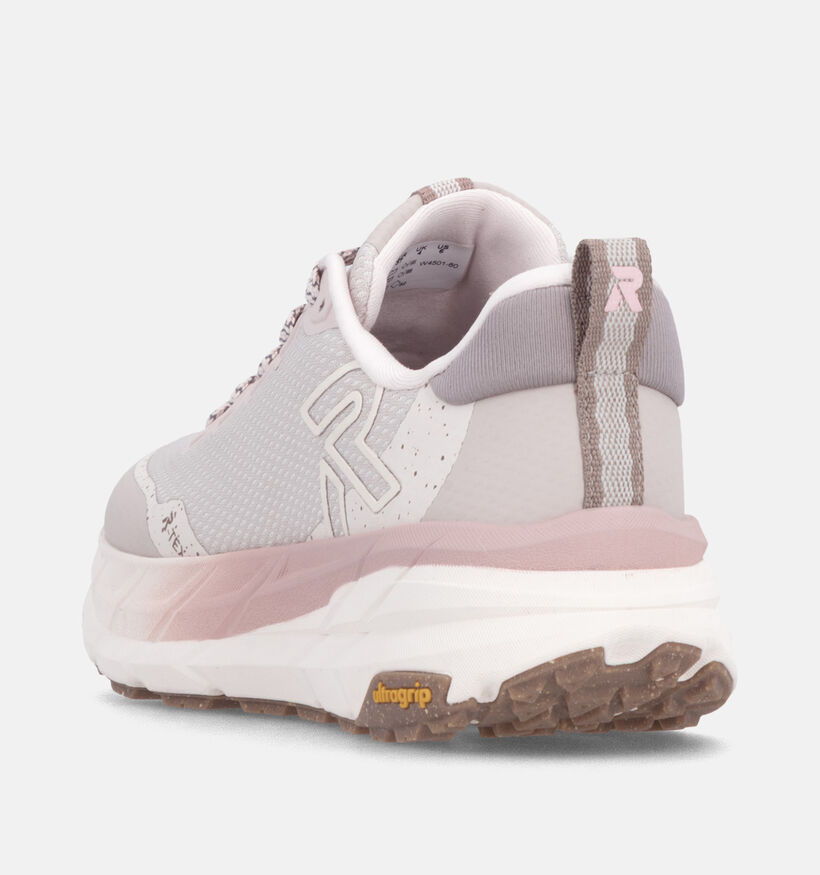 Rieker Beige Sneakers voor dames (379954) - geschikt voor steunzolen
