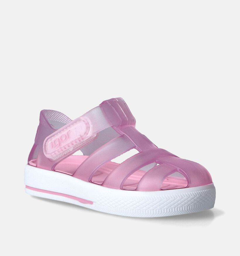 Igor Roze Watersandalen voor meisjes (356215) - geschikt voor steunzolen