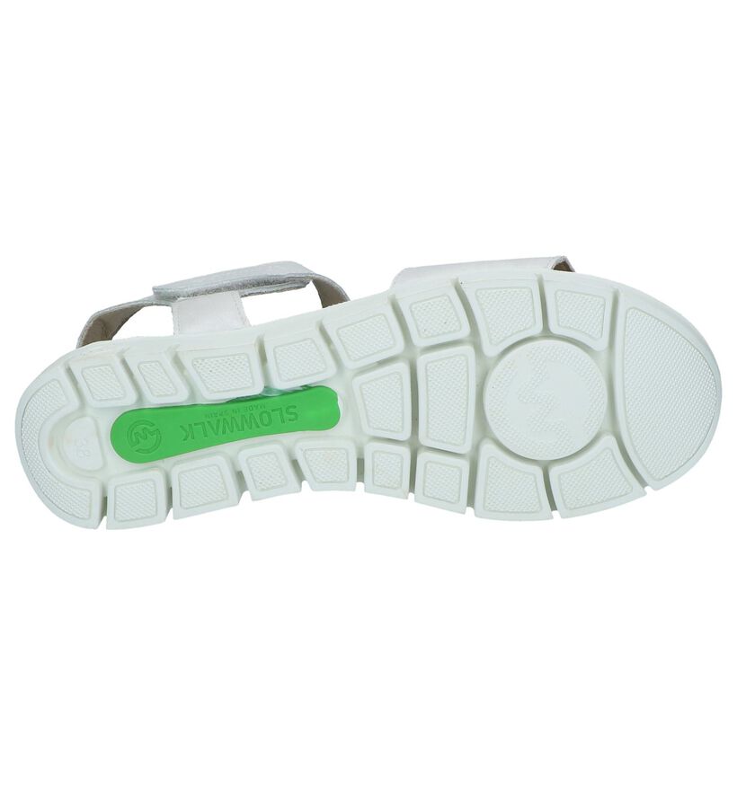 Slowwalk Sandales &agrave; talons en Gris clair en cuir (248854)