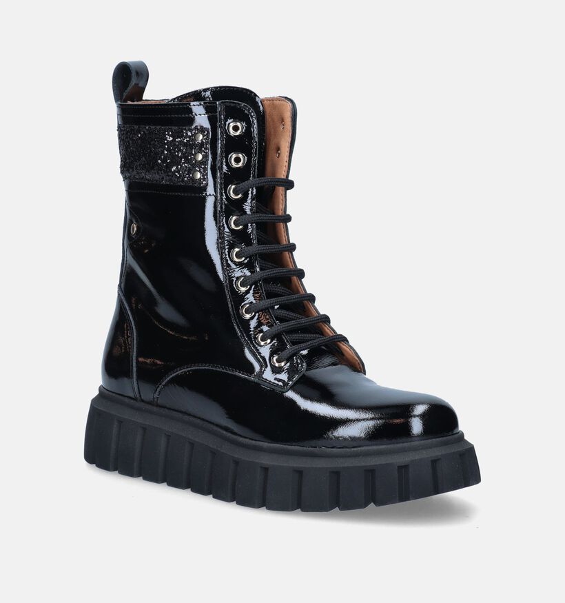 Sweet Lemon Nolwen Bottes de motard en Noir pour femmes (349248)