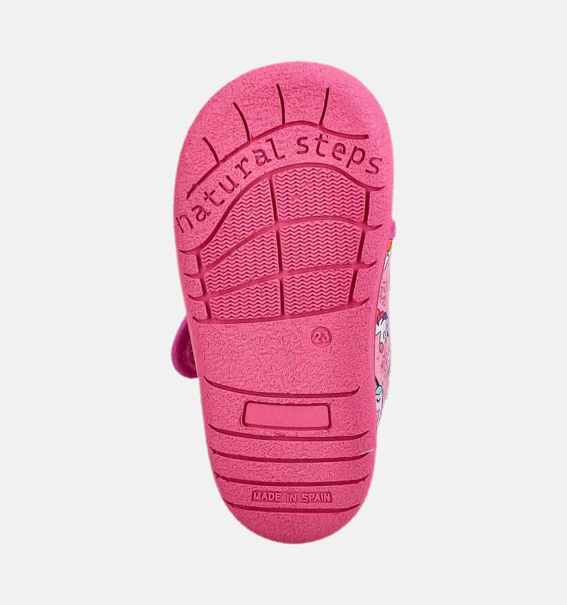 Milo & Mila Unicorn Fuchsia Gesloten Pantoffels voor meisjes (381126) - geschikt voor steunzolen