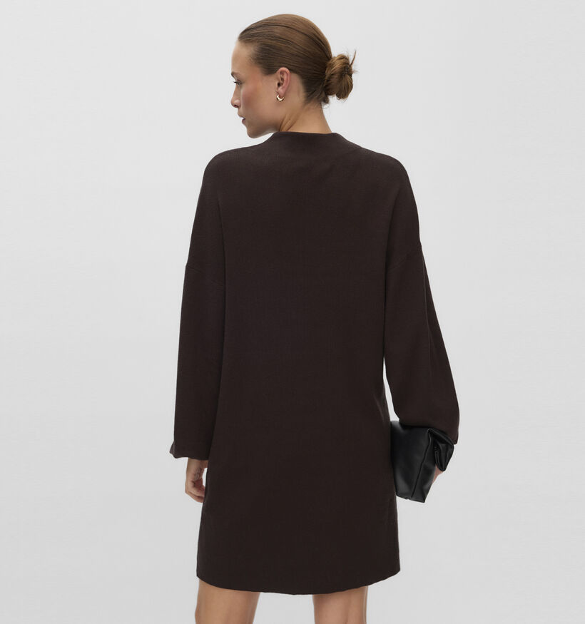 Vero Moda Nancy Donkerbruine Korte Kleedje voor dames (377581)