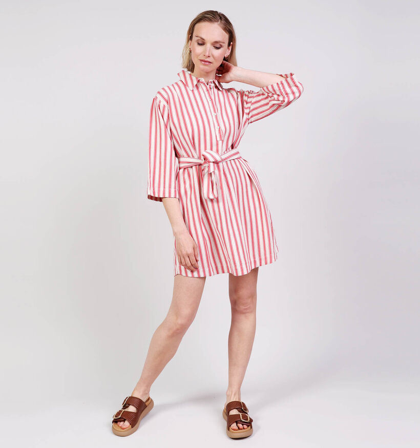 Vila Prisilla Loose Robe en Rouge pour femmes (369454)