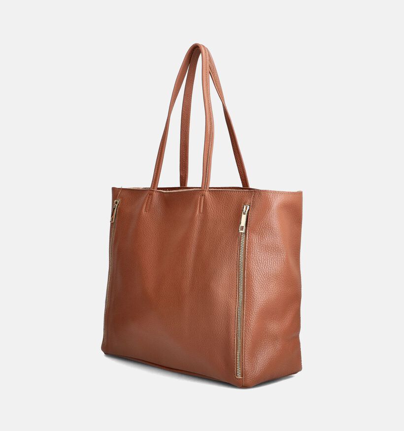 Via Limone Bruine Shoppertas voor dames (367714)