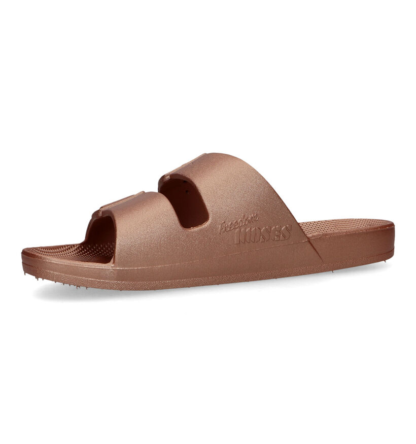 Freedom Moses Basic Nu-pieds en Bronze pour femmes (323018)