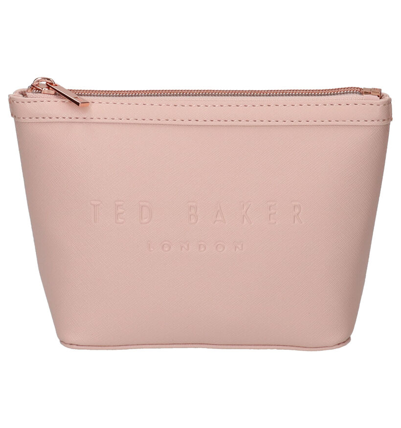 Ted Baker Neevie Trousse de maquillage en Noir en simili cuir (257669)