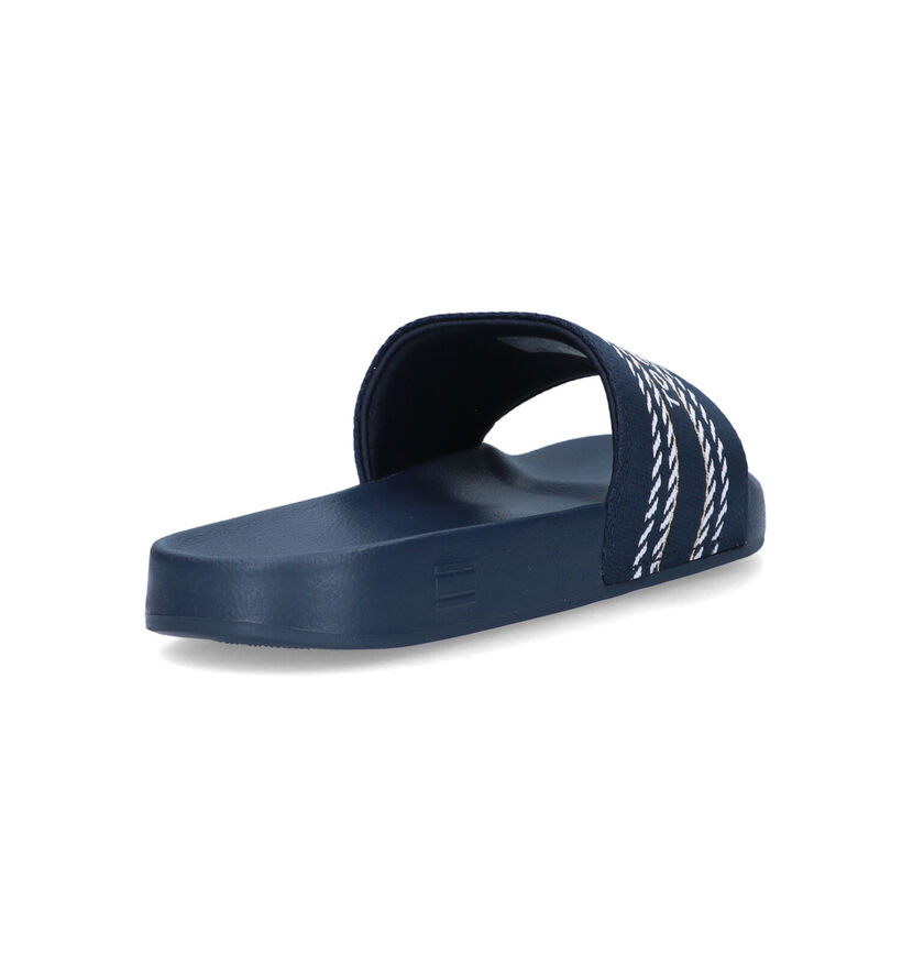 Tommy Hilfiger Webbing Claquettes de piscine en Bleu pour femmes (321009)