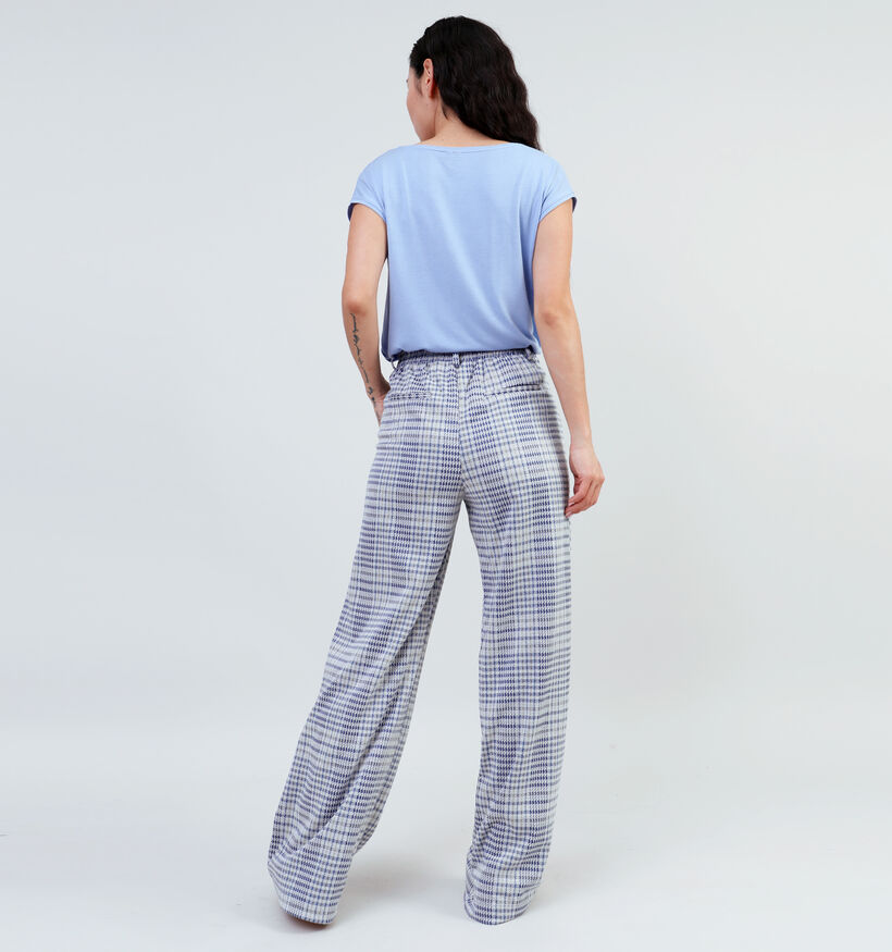 Vila Varone Pantalon large en Bleu pour femmes (342129)