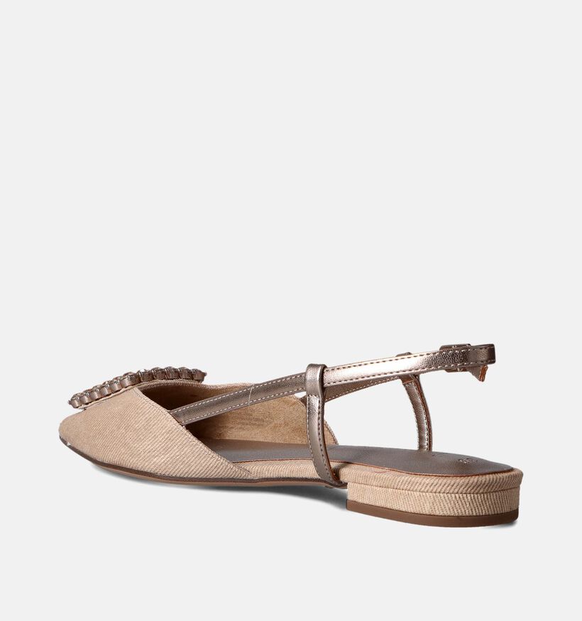 Tamaris Beige Slingback Ballerina's voor dames (356956)