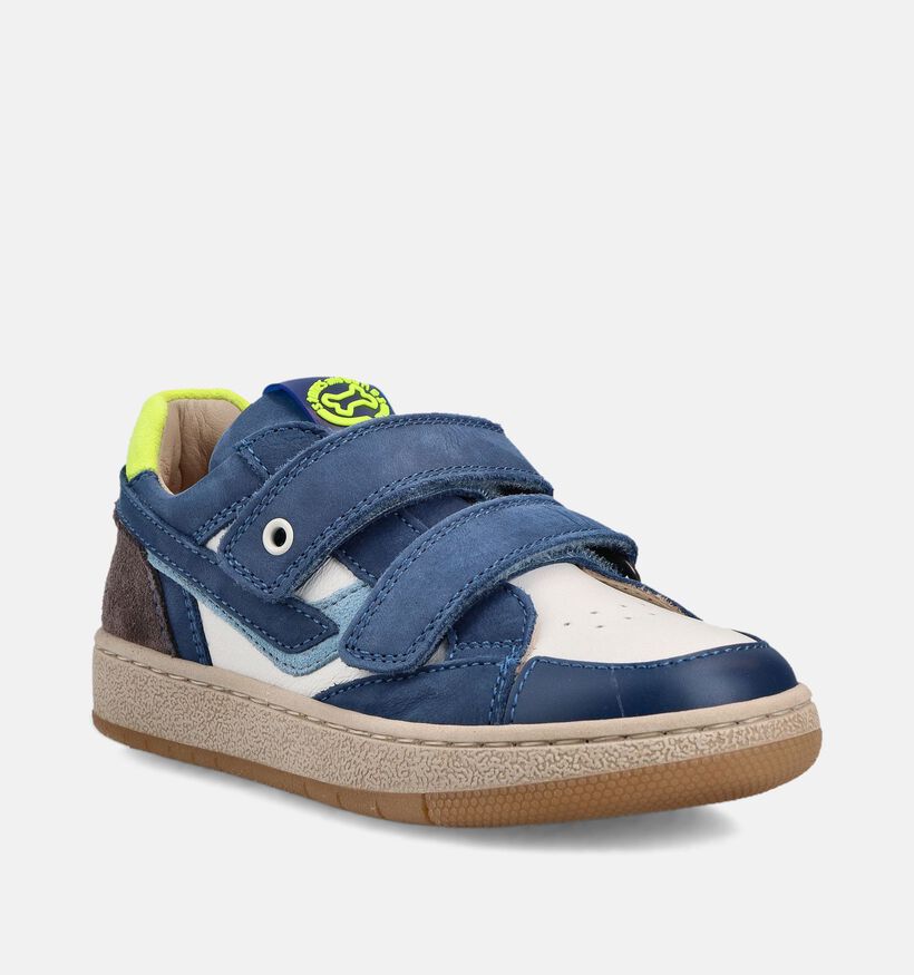 STONES and BONES Loket Donkerblauwe Velcroschoenen voor jongens (369638) - geschikt voor steunzolen