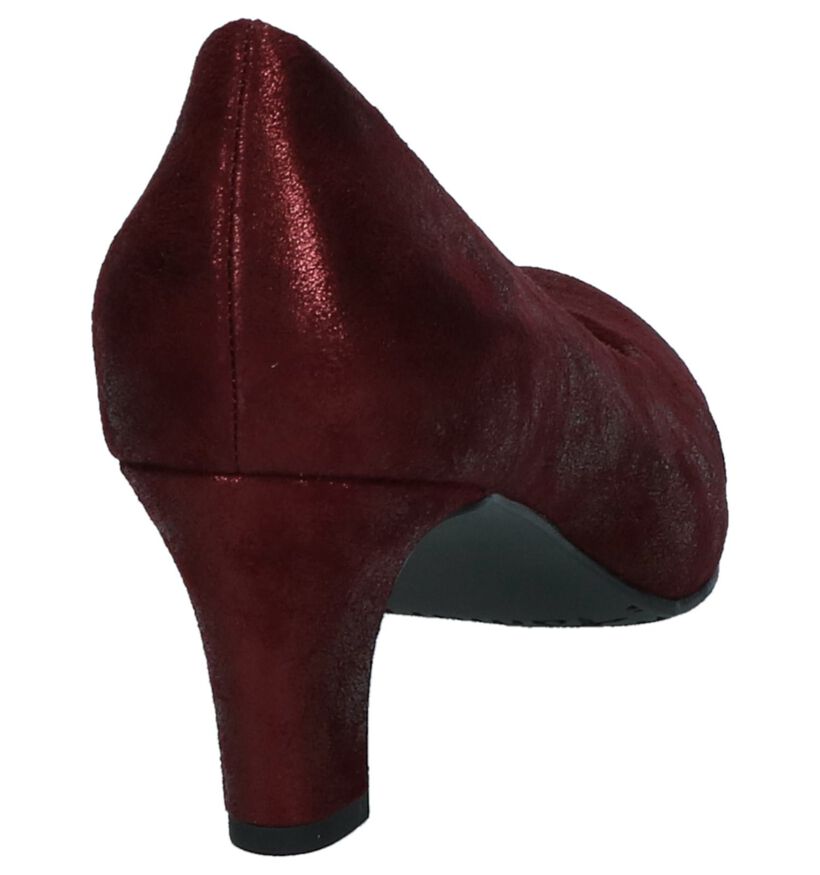 Tamaris Escarpins classiques en Bordeaux en velours (226700)