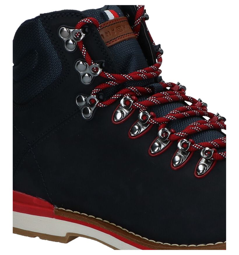 Donker Blauwe Boots Tommy Hilfiger Outdoor Hiking in leer (225510)
