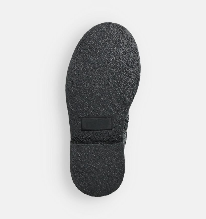 Little David Boo Zwarte Veterboots Little David Boo Zwarte Veterboots voor meisjes (361368) - geschikt voor steunzolen