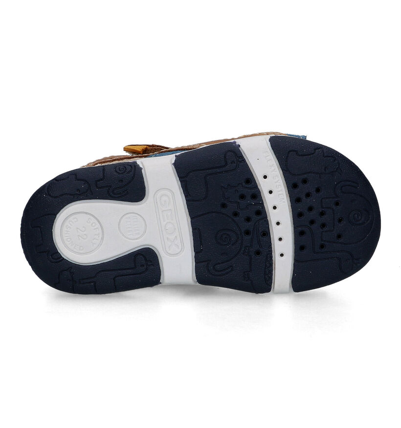 Geox Tapuz Cognac Sandalen voor jongens (320609)