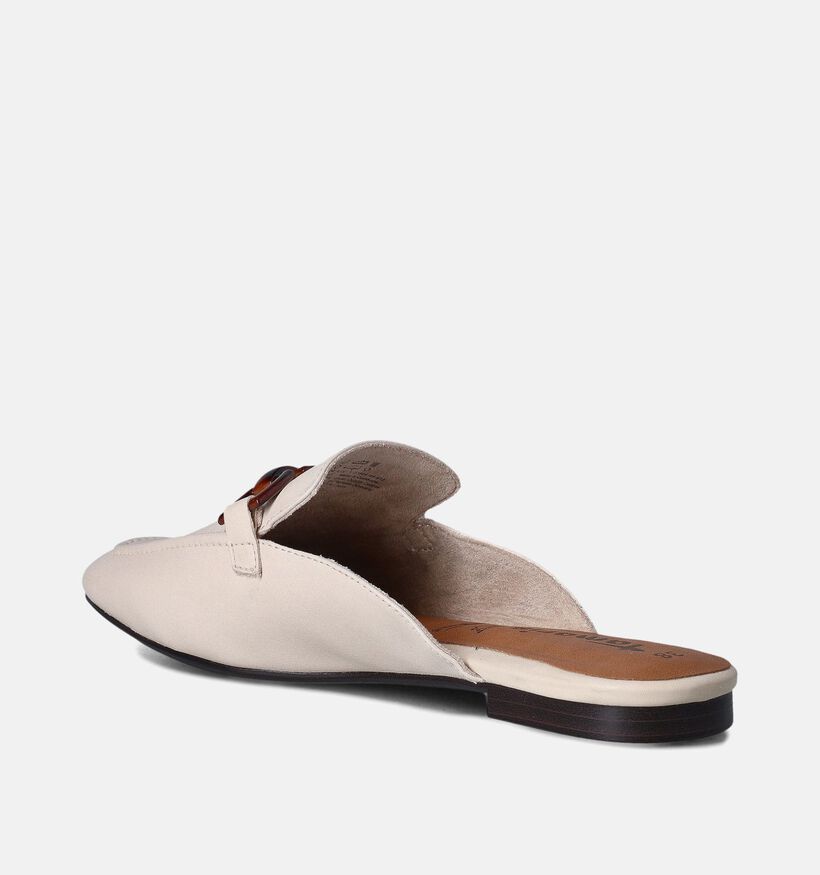 Tamaris Nu-pieds plates en Beige pour femmes (356925)