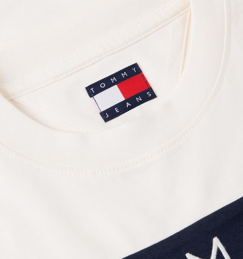 Tommy Hilfiger Reg Flag Witte T-shirt voor dames (375855)