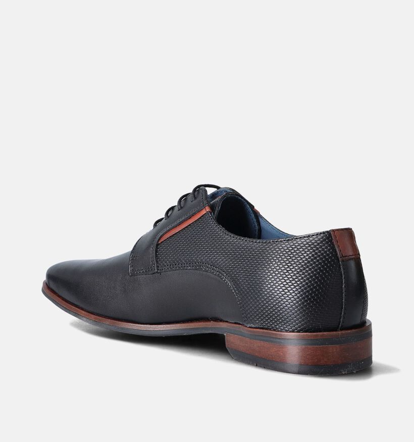Berkelmans Sameiro Chaussures classiques en Noir pour hommes (363828) - pour semelles orthopédiques