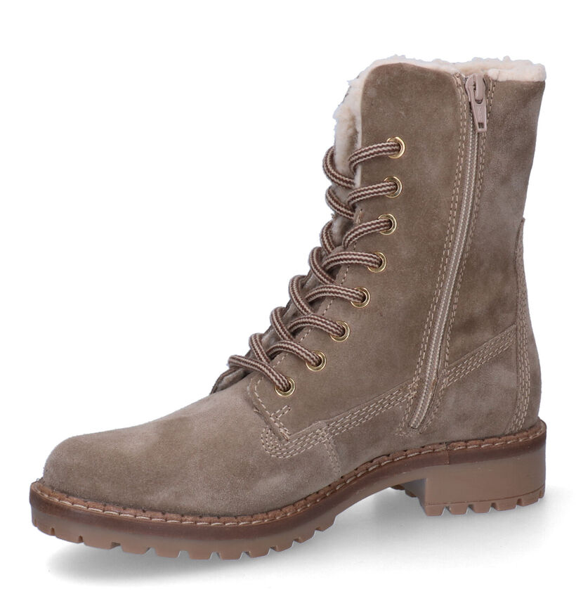 Signatur Bottines en Beige en nubuck (298637)