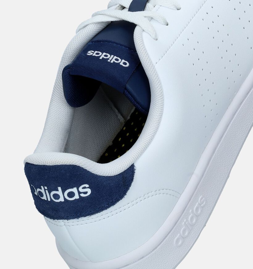 adidas Advantage Baskets en Blanc pour hommes, garçons (341491)