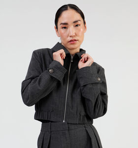 Vero Moda Emili Grijze Korte jas voor dames (354061)