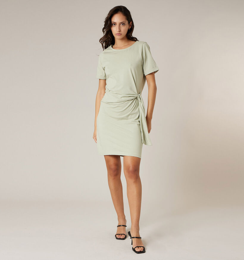 Deeluxe Original Knoty Robe en Vert pour femmes (369791)