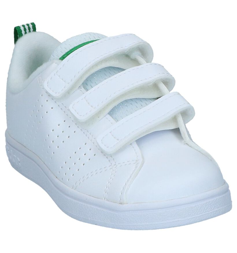 Witte Sneakers adidas VS Advantage Clean in kunstleer (237171)