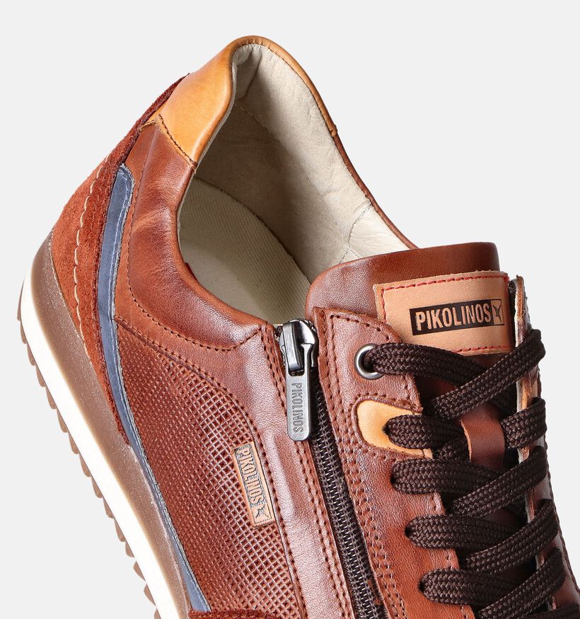 Pikolinos Liverpool Cognac Veterschoenen voor heren (355440) - geschikt voor steunzolen