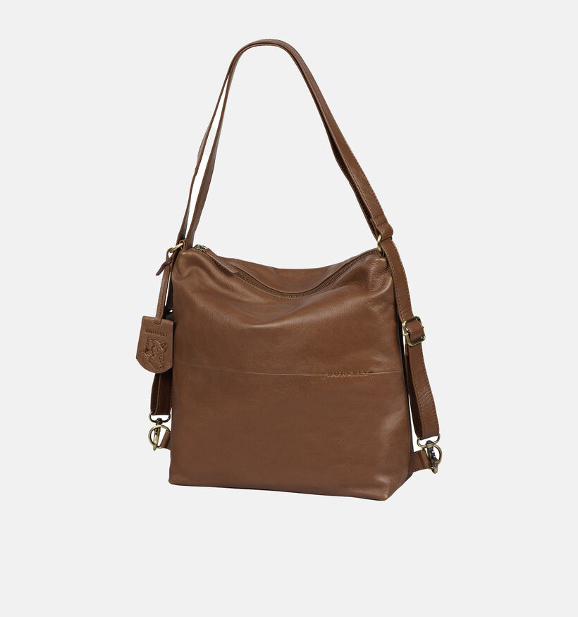 Burkely Norah Sac à dos en Cognac pour femmes (347948)