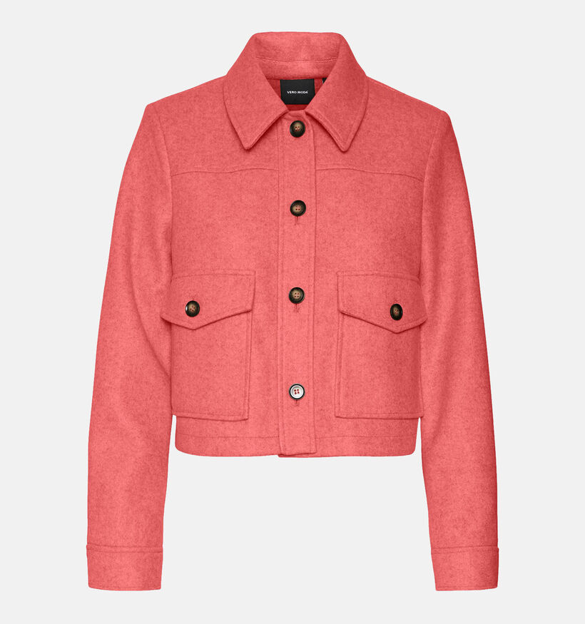 Vero Moda Vibe Korte Oranje Jas voor dames (327013)