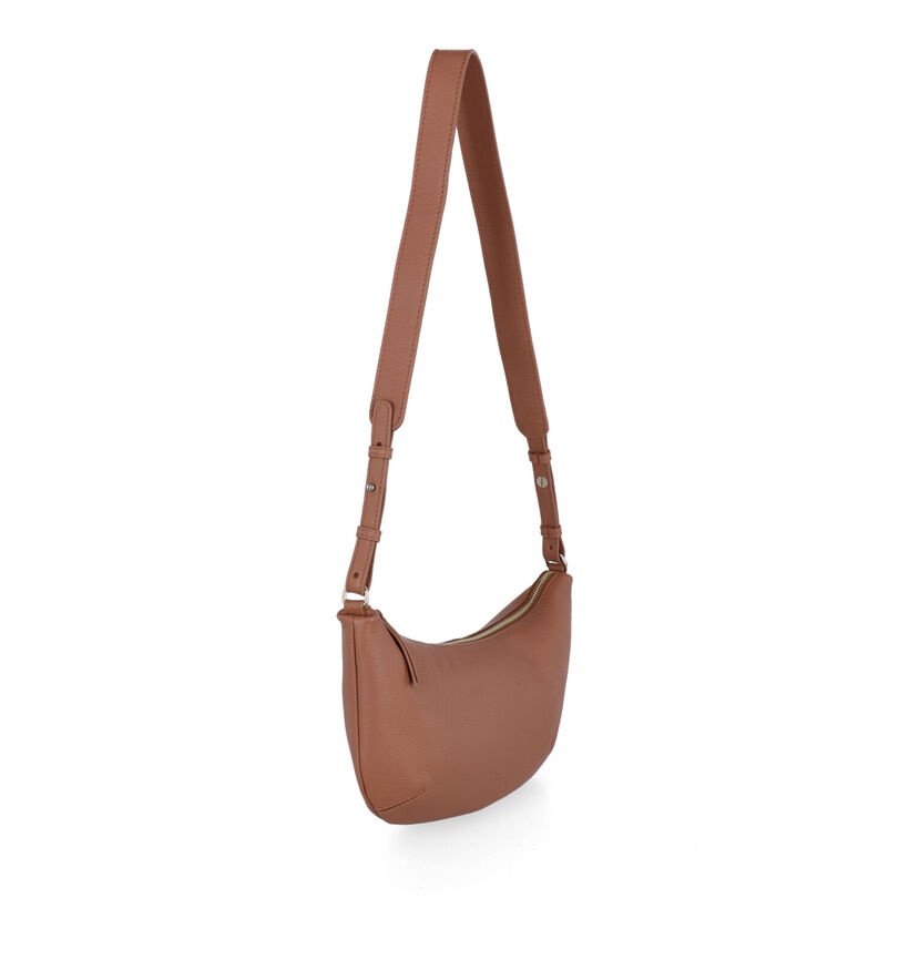 Crinkles Sac porté croisé en Cognac pour femmes (324983)