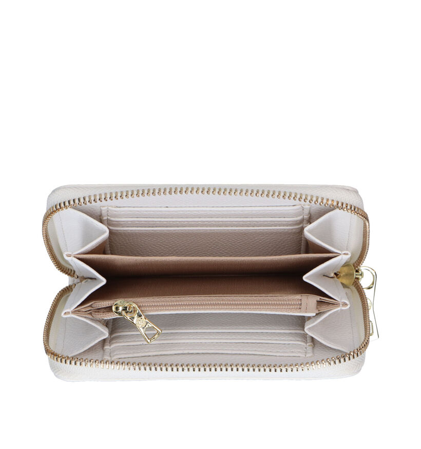 Kisses of Pearl Chloe Porte-monnaie zipp&eacute; en Blanc en simili cuir (309340)