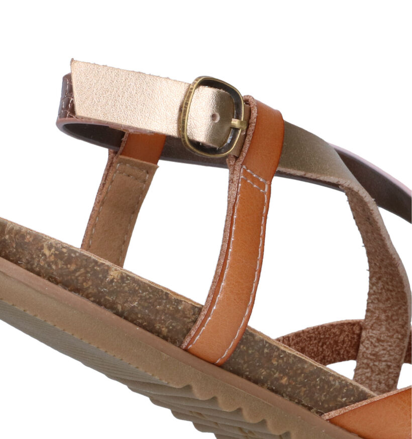 Blowfish Malibu Mirenda Rose Gold Sandalen voor dames (322137)