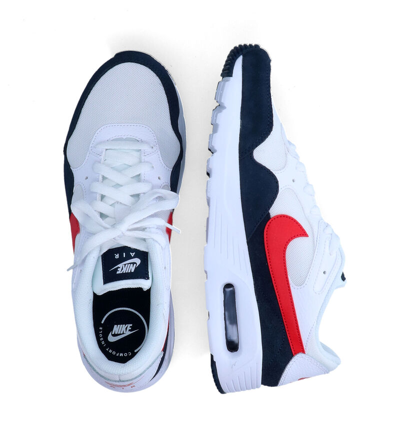 Nike Air Max SC Baskets en Blanc pour hommes (312165) - pour semelles orthopédiques