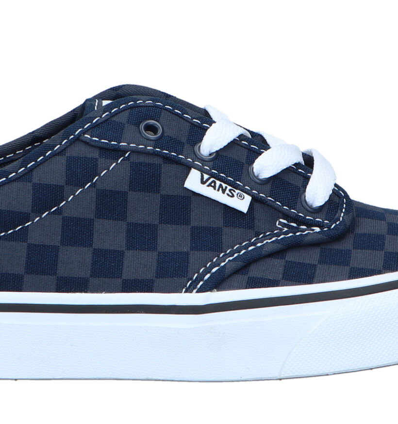 Vans Atwood Baskets de skate en Bleu pour garçons (321093)