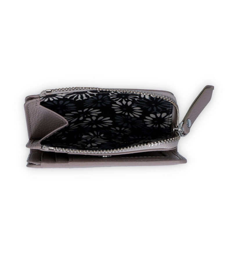 Euro-Leather Zwarte Portemonnee voor dames (365198)