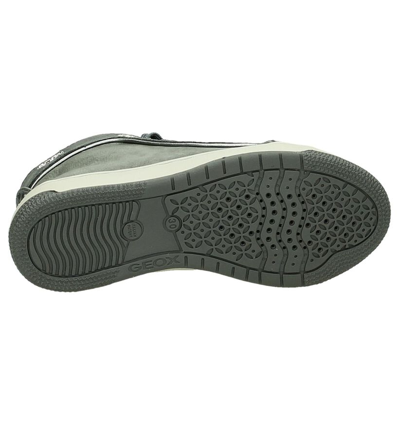 Geox Chaussures hautes en Gris foncé en simili cuir (180636)