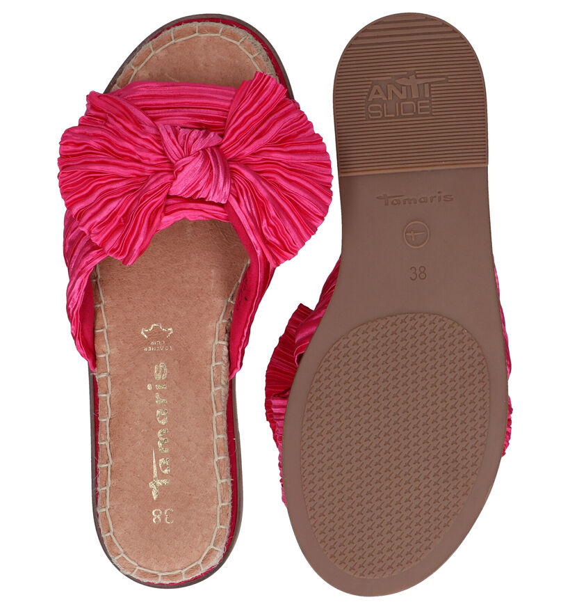 Tamaris Espadrilles en Rose fuchsia pour femmes (291605)