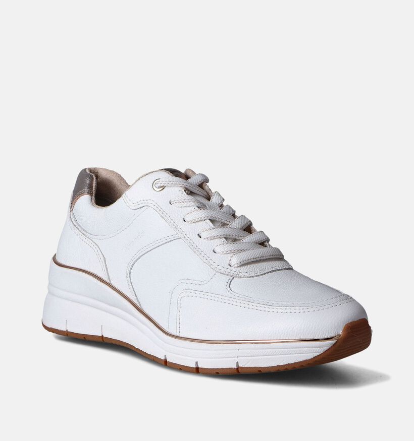 Tamaris Pure Relax Witte Sneakers voor dames (351543) - geschikt voor steunzolen