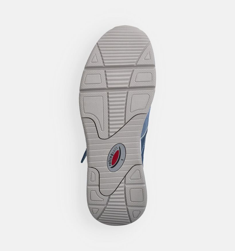 Gabor Rollingsoft Blauwe Sneakers voor dames (368392) - geschikt voor steunzolen