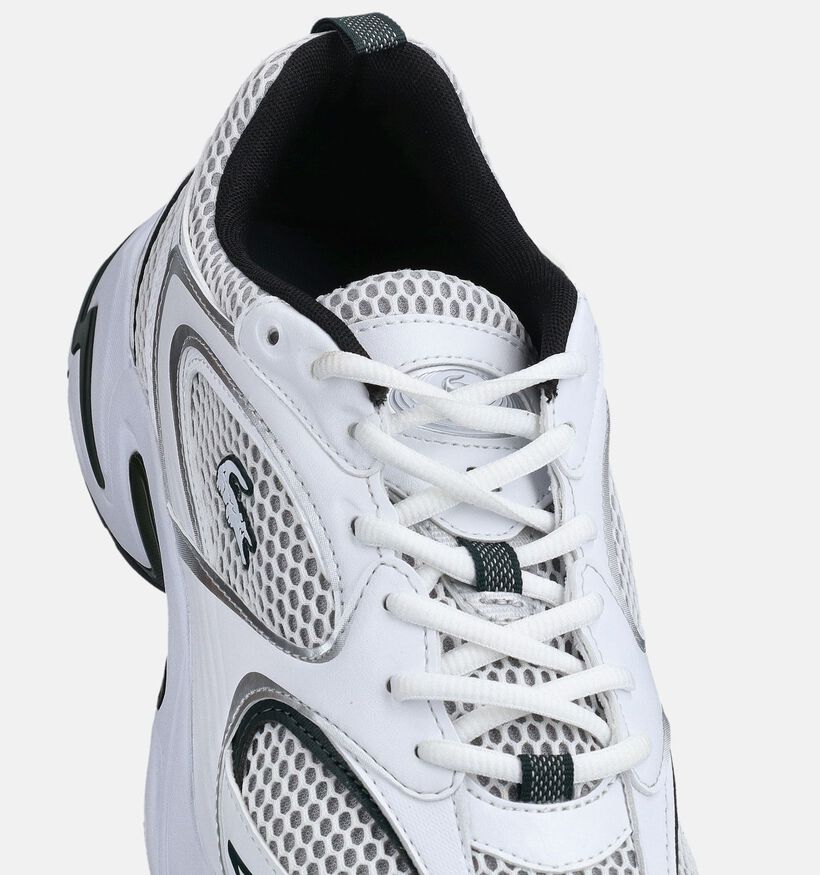 Lacoste Storm Chaussures plates en Blanc pour hommes (369363)