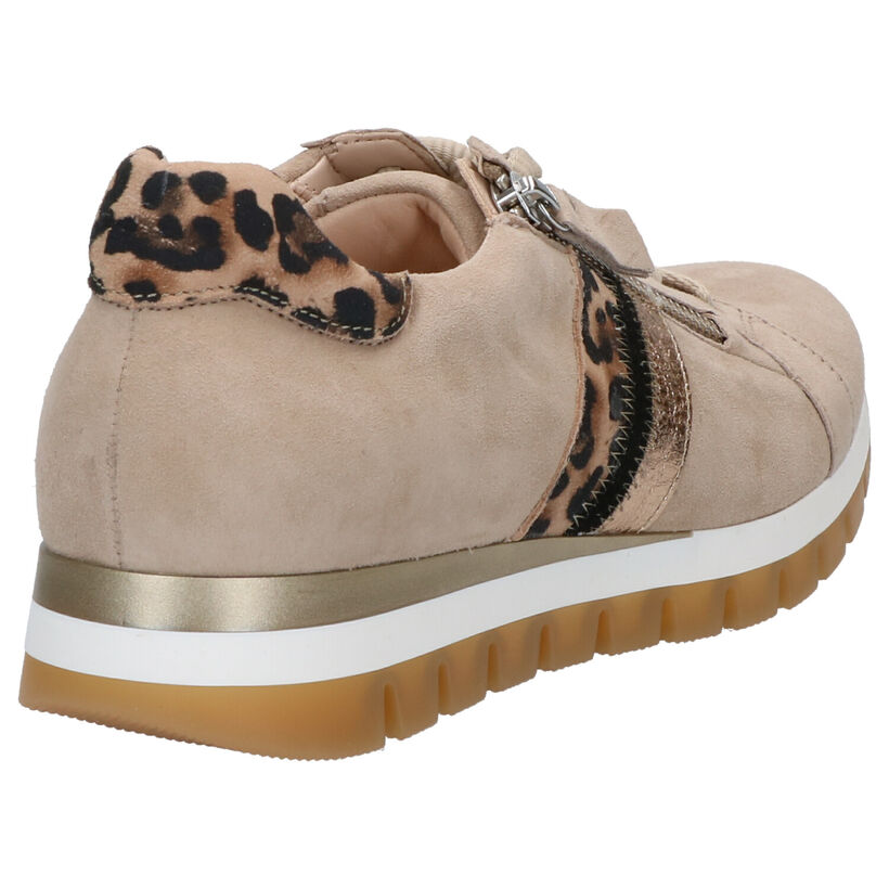 Gabor OptiFit Beige Veterschoenen in nubuck (271714)