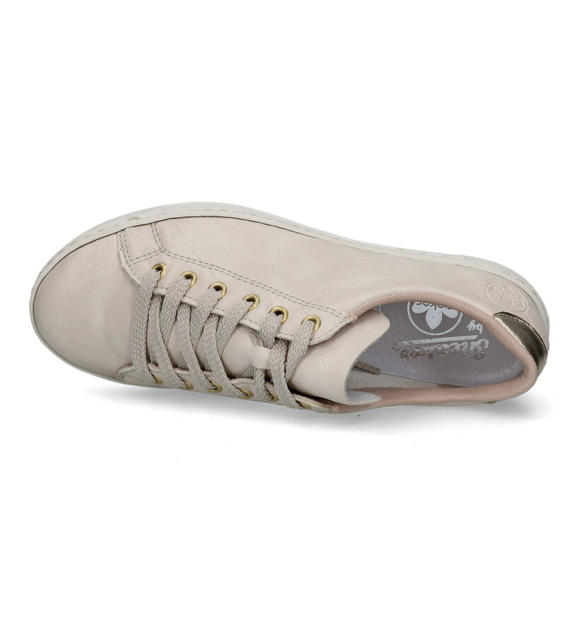 Rieker Baskets habillées en Beige clair en simili cuir (320343)