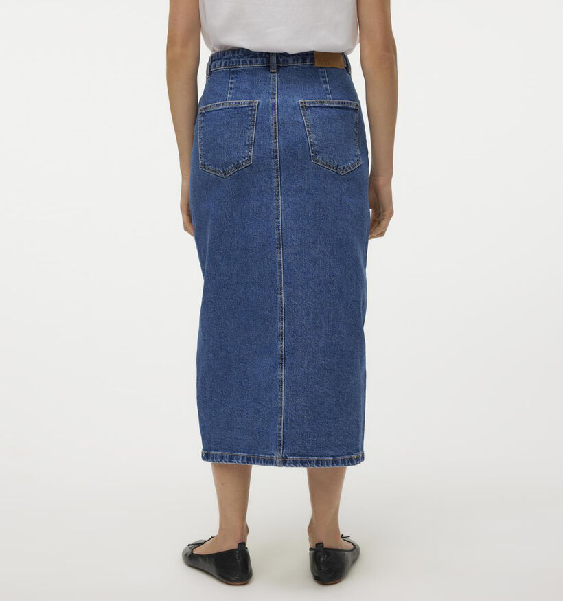 Vero Moda Veri Jupe en jeans en Bleu pour femmes (344055)