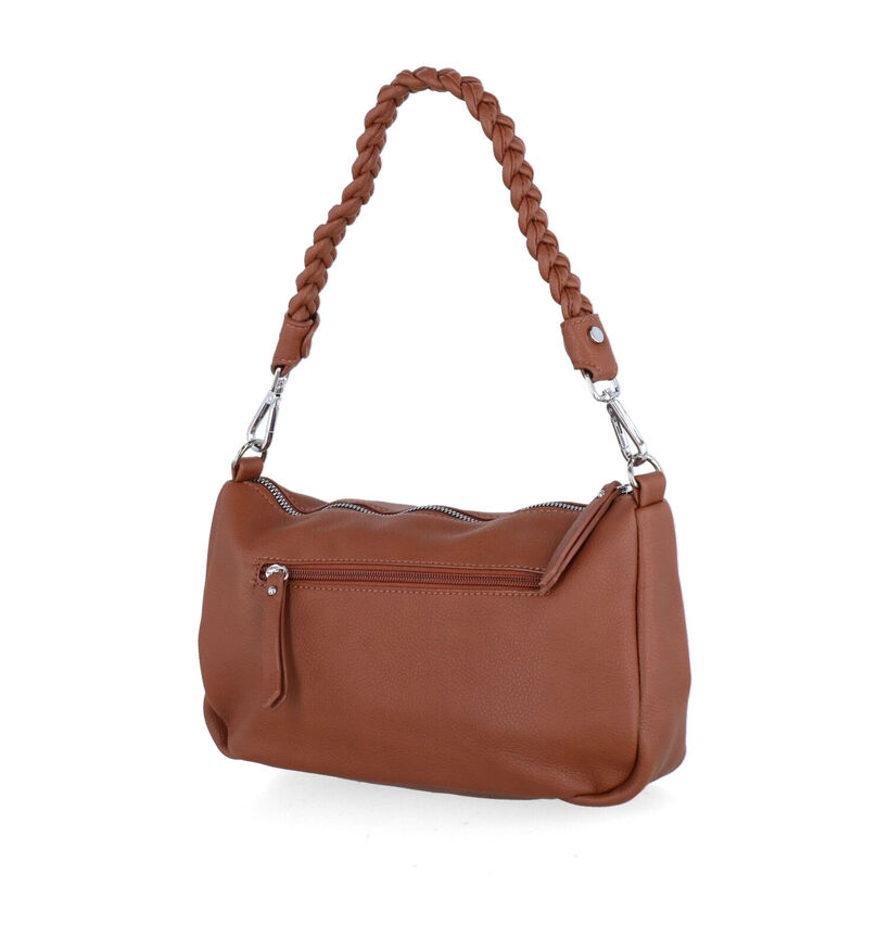 Emily & Noah Fiorella Beige Schoudertas in kunstleer (299589)