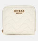 Guess Porte-monnaie zippé en Ecru pour femmes (360068)