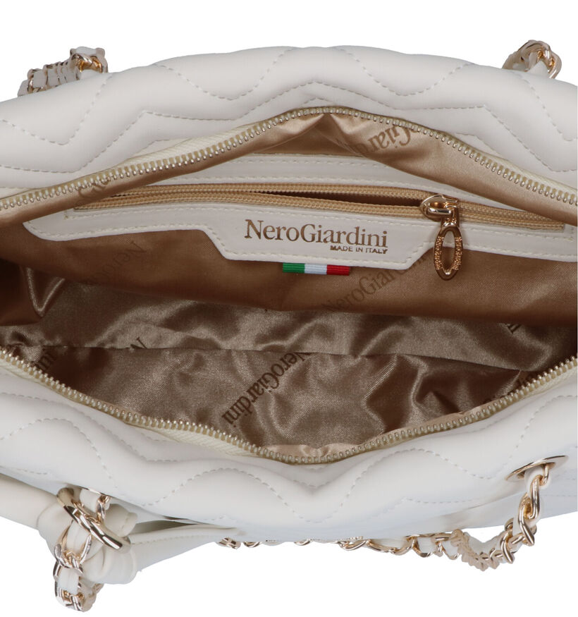 NeroGiardini Sac à bandoulière en Écru en simili cuir (325400)