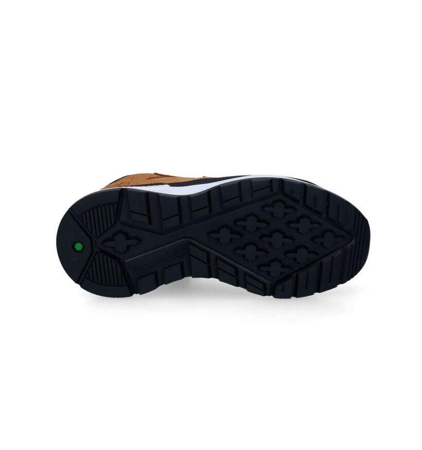 Timberland Field Tracker Low Bottines en Cognac pour garçons (329079) - pour semelles orthopédiques