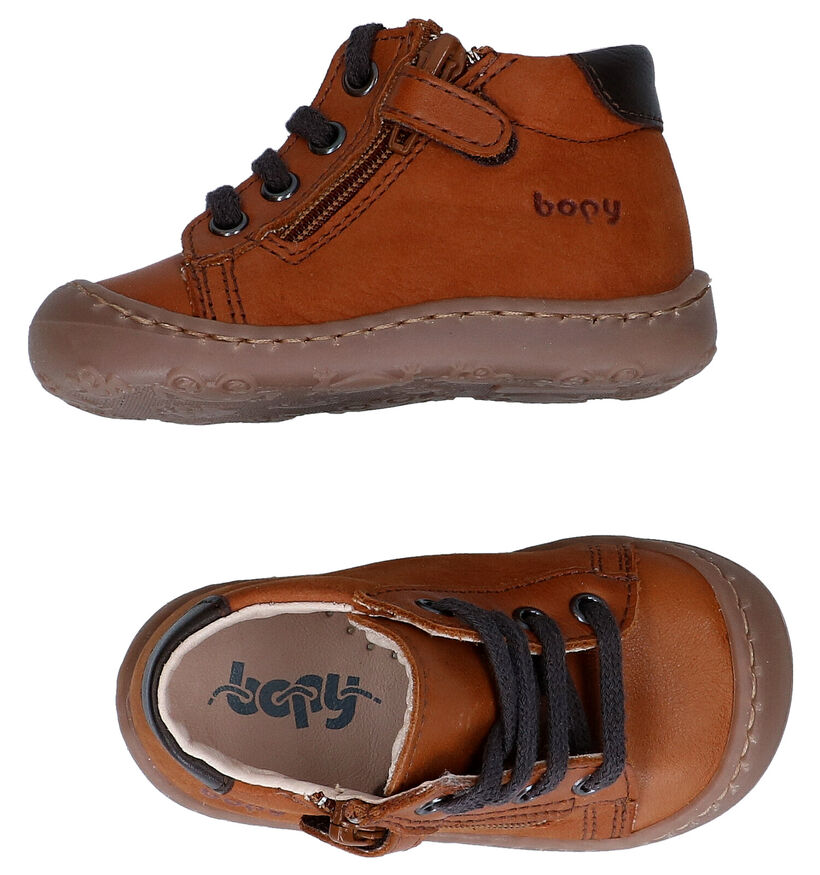 Bope Jejou Chaussures pour bébé en Cognac pour garçons (306991) - pour semelles orthopédiques